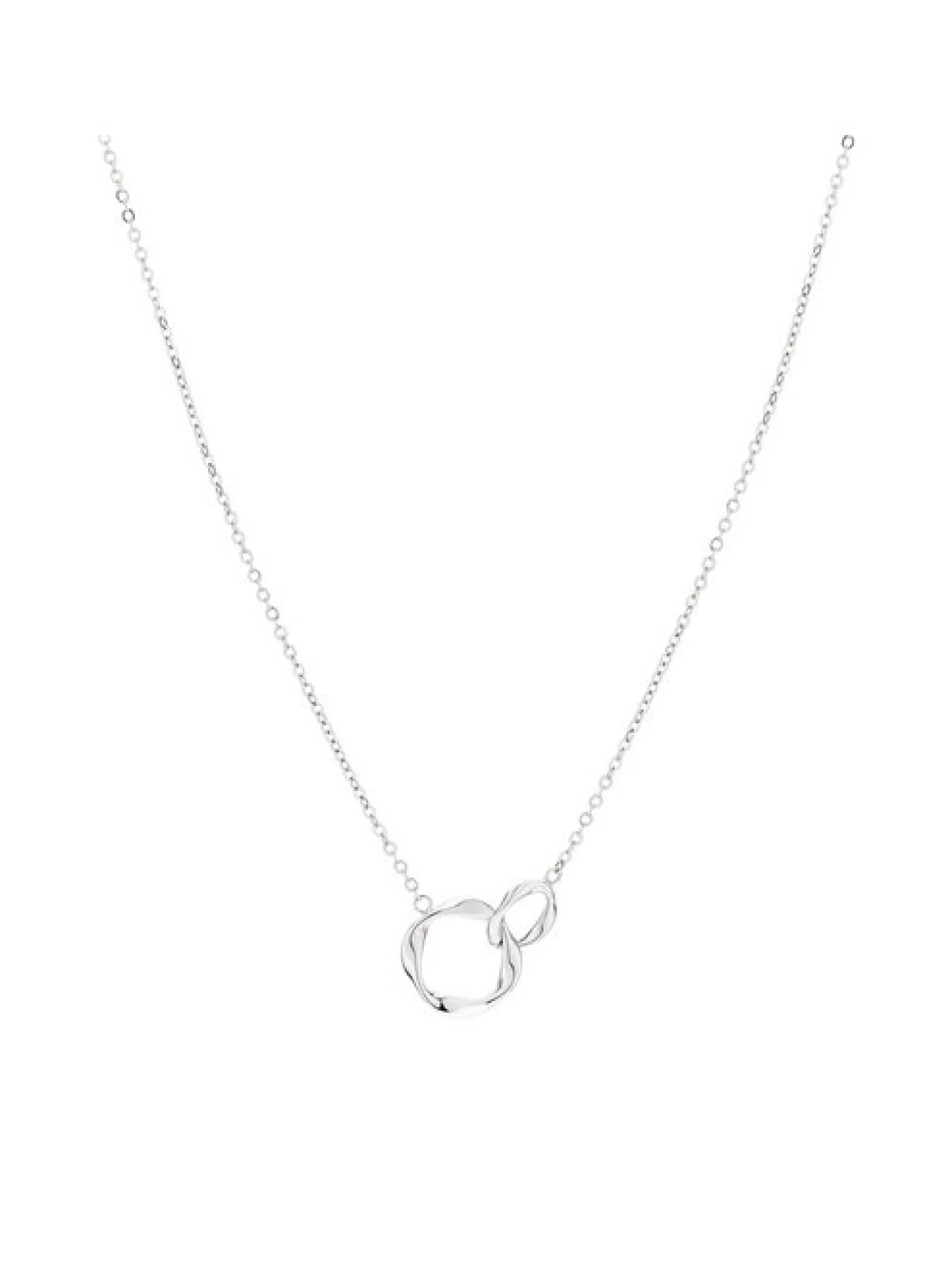 Liebeskind Berlin Damen Halskette - The Organic Twist in silber