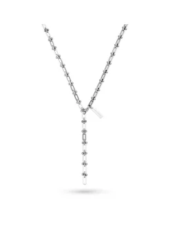 Liebeskind Berlin Damen Halskette - Urban Chic in silber