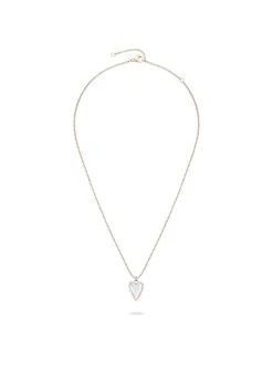 Liebeskind Berlin Damen Halskette - Glass Heart in roségold