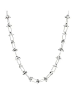 Liebeskind Berlin Damen Halskette - The Knot in silber