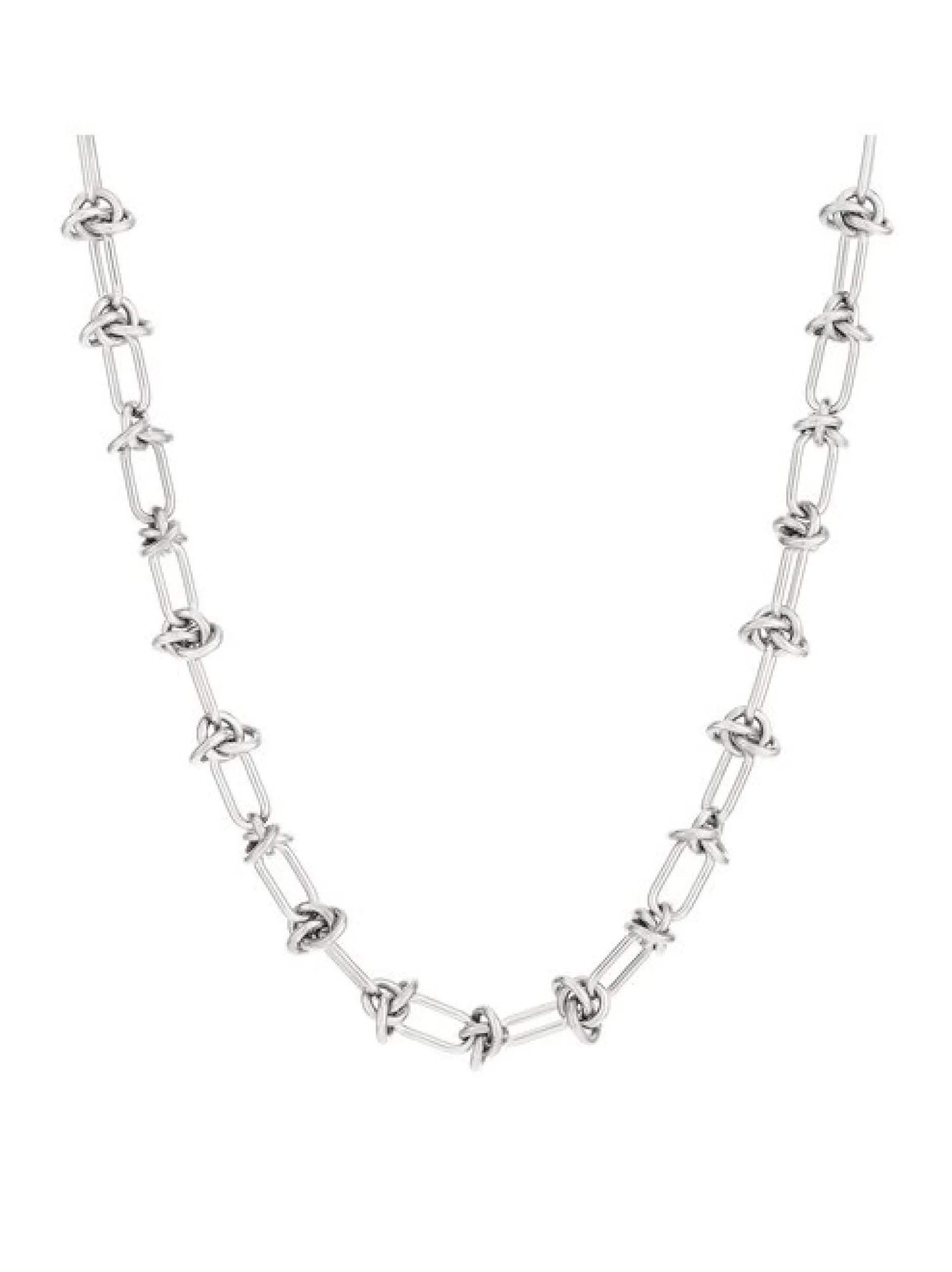 Liebeskind Berlin Damen Halskette - The Knot in silber