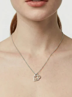 Liebeskind Berlin Damen Halskette - Keep Loving in silber