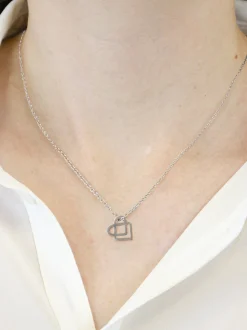 Liebeskind Berlin Damen Halskette - Keep Loving in silber