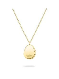 Liebeskind Berlin Damen Halskette - The Organic Pendant in gold