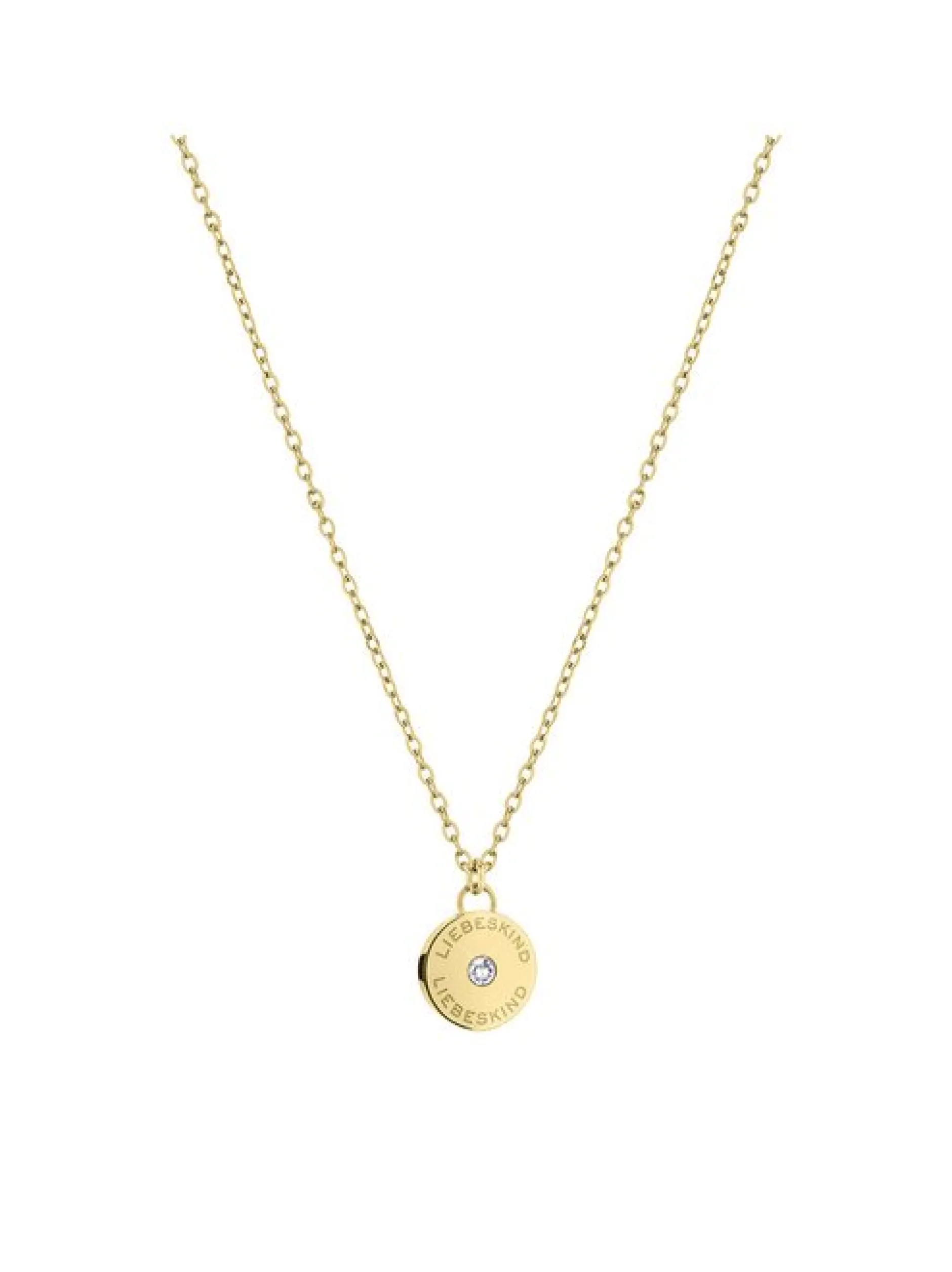 Liebeskind Berlin Damen Halskette - Little Bling in gold