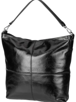 Liebeskind Berlin Damen Handtasche - LK 204 Archive Lack M in schwarz
