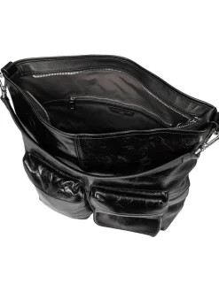 Liebeskind Berlin Damen Handtasche - LK 204 Archive Lack M in schwarz