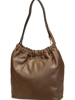 Liebeskind Berlin Damen Handtasche - Cloud II Hobo M Sheep Natural in camel