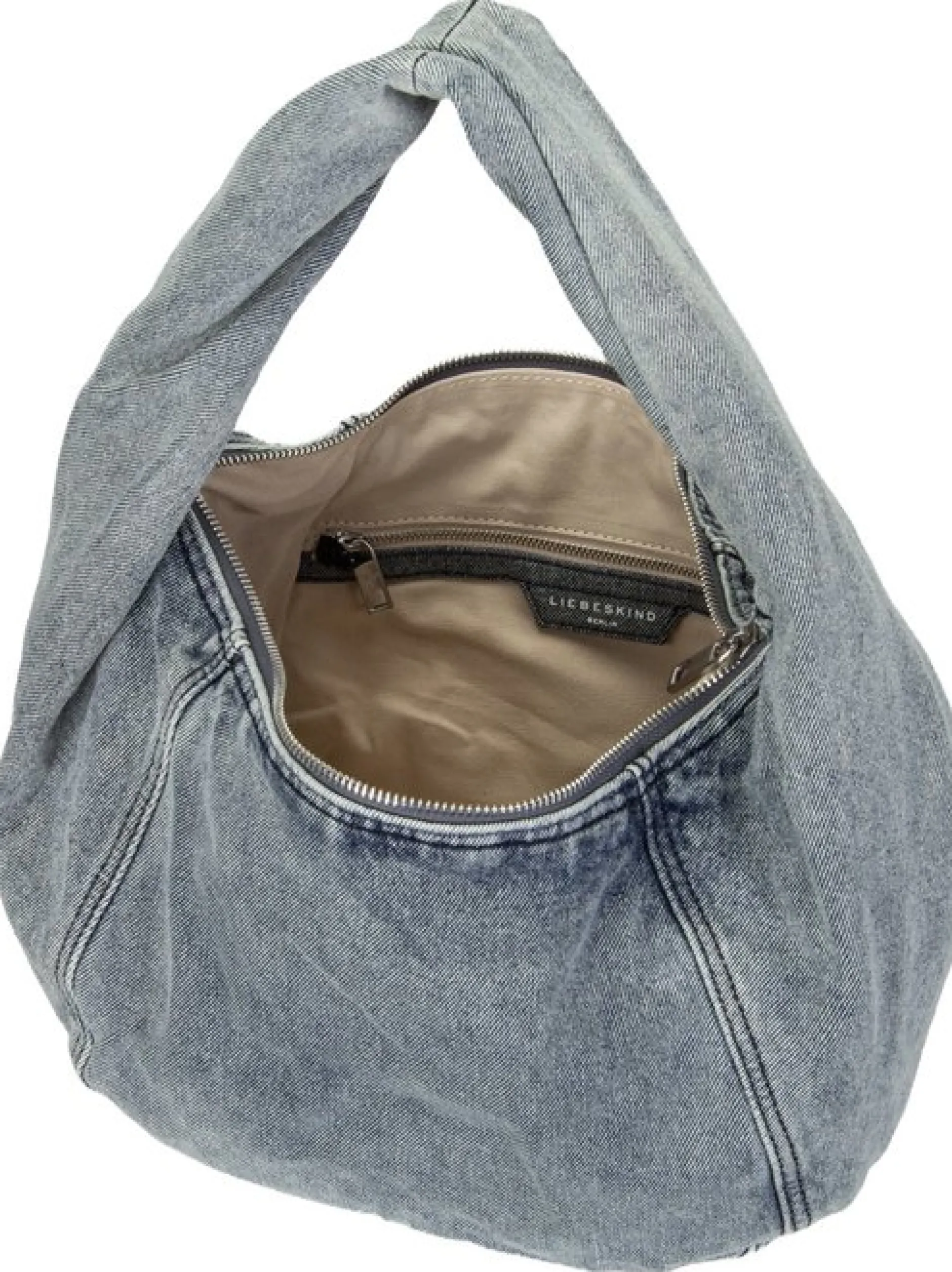 Liebeskind Berlin Damen Handtasche - Farrah II Hobo M in denim