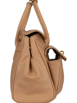 Liebeskind Berlin Damen Handtasche - Gloria II Satchel M New Calf in beige