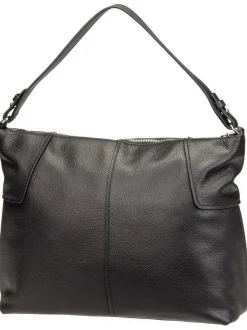 Liebeskind Berlin Damen Handtasche - Mila Hobo M Small Pebble in schwarz