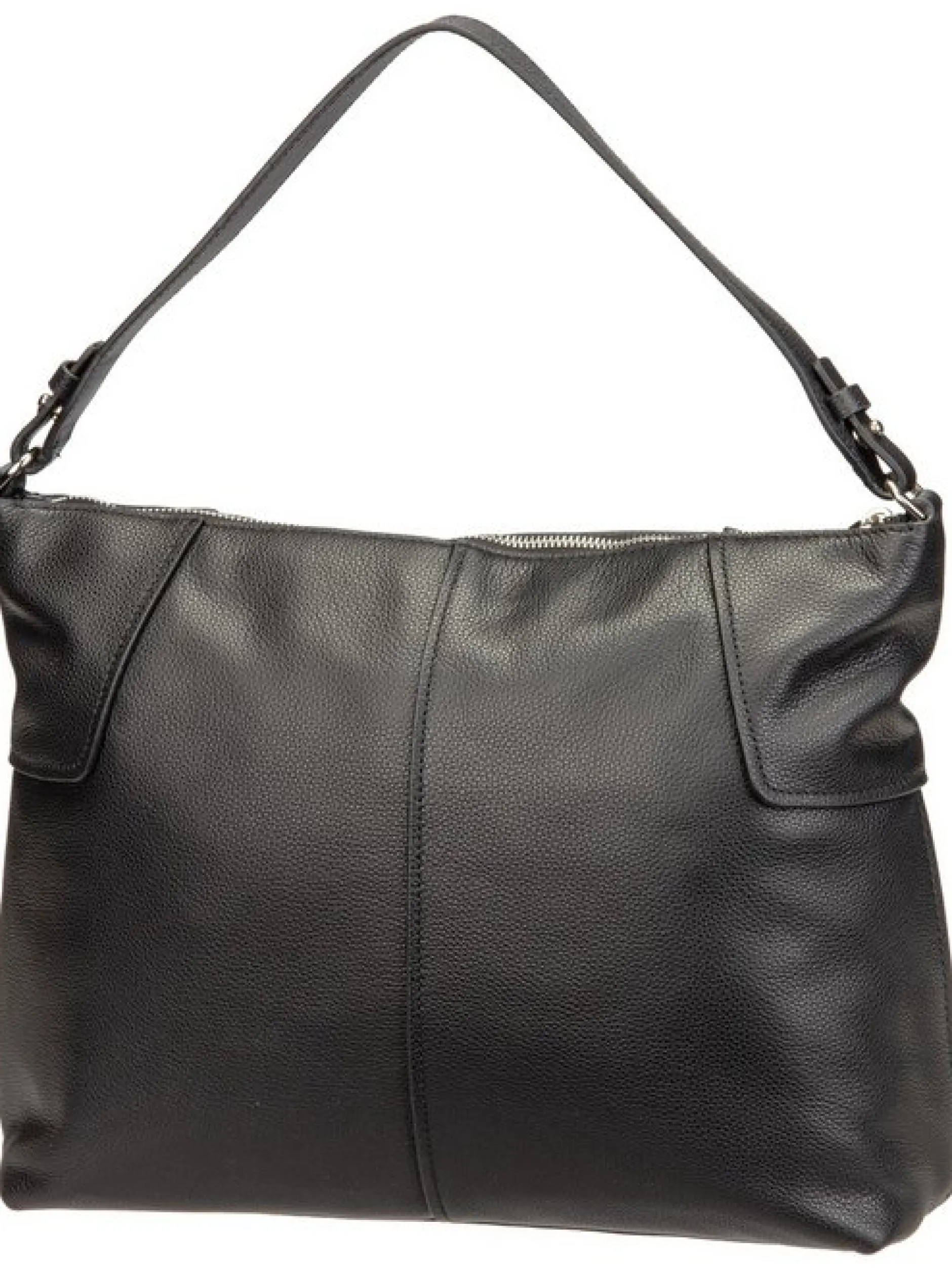 Liebeskind Berlin Damen Handtasche - Mila Hobo M Small Pebble in schwarz