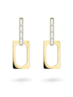 Liebeskind Berlin Damen Ohrhänger - The Festive Mini Link Sparkle in gold