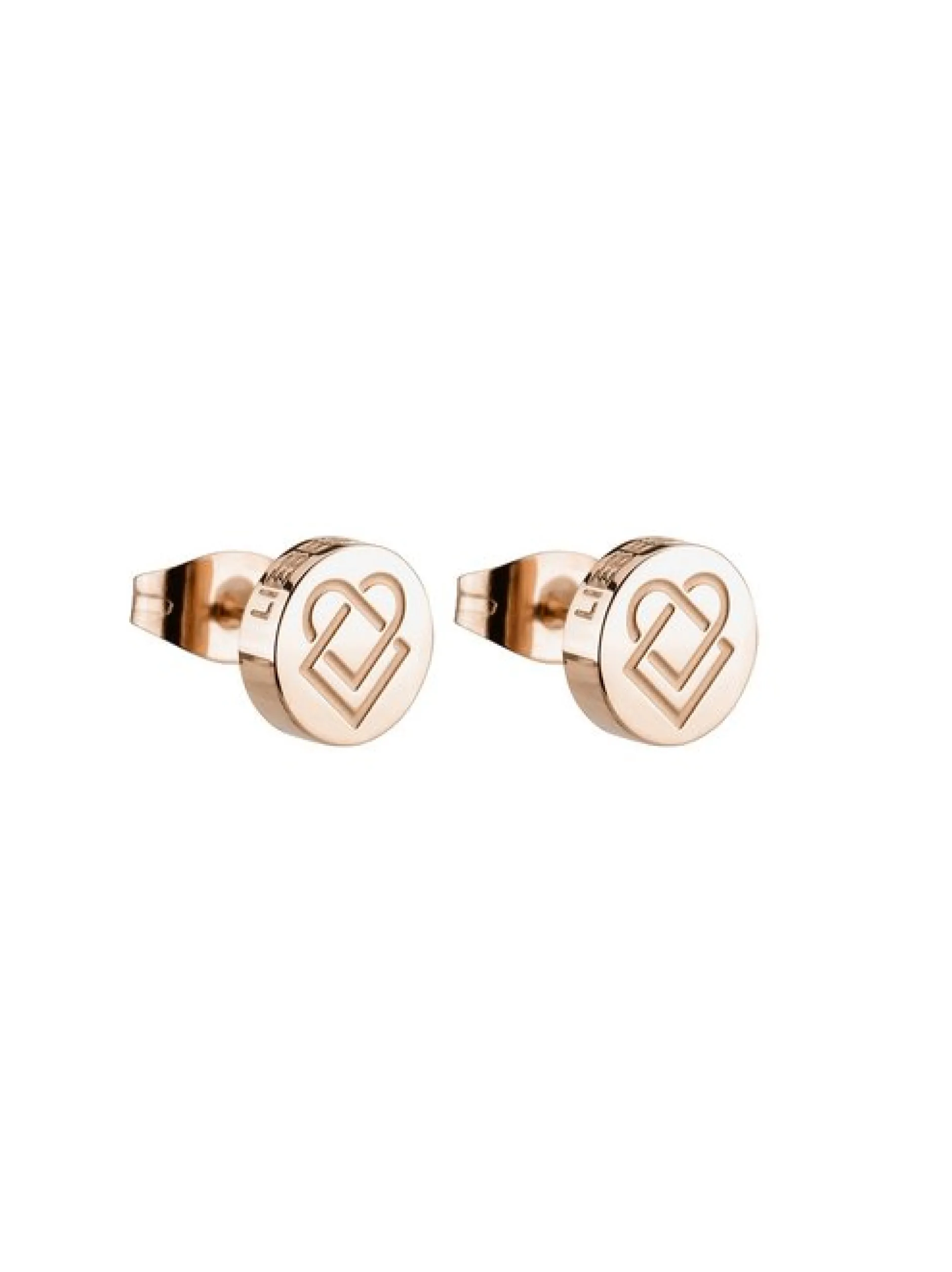 Liebeskind Berlin Damen Ohrstecker - Keep Loving in roségold