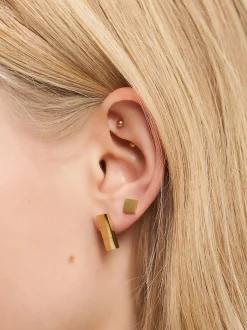Liebeskind Berlin Damen Ohrstecker - Plates in gold