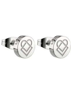 Liebeskind Berlin Damen Ohrstecker - Keep Loving in silber