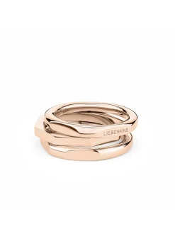 Liebeskind Berlin Damen Ring - Urban Chic in roségold