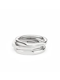 Liebeskind Berlin Damen Ring - Urban Chic in silber