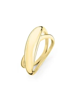 Liebeskind Berlin Damen Ring - The Twisted Organic in gold