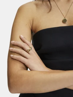Liebeskind Berlin Damen Ring - The Twisted Organic in gold