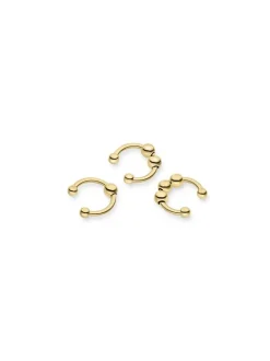 Liebeskind Berlin Damen Schmuck-Set - Urban Chic in gold