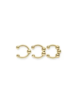 Liebeskind Berlin Damen Schmuck-Set - Urban Chic in gold