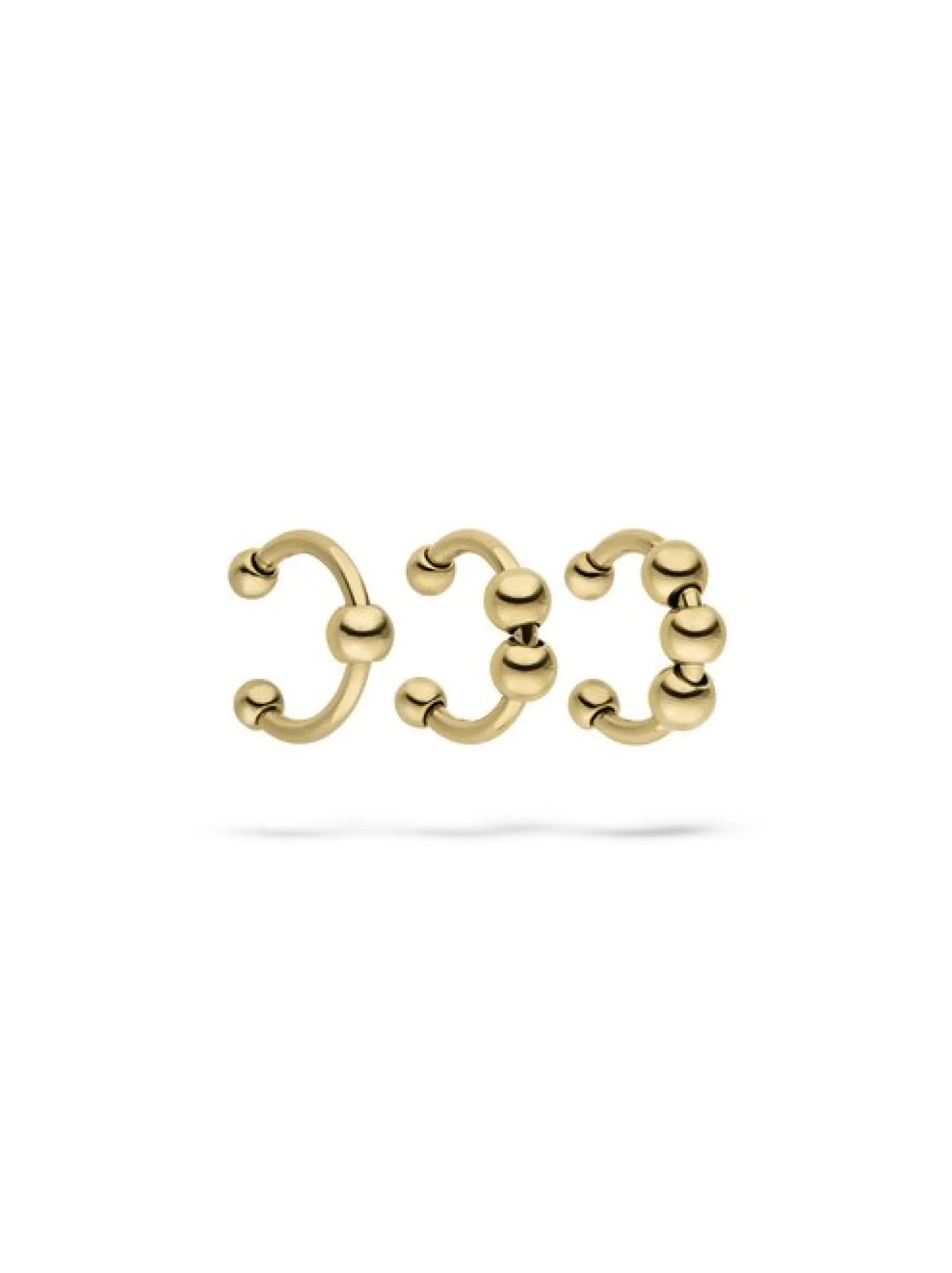 Liebeskind Berlin Damen Schmuck-Set - Urban Chic in gold