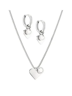 Liebeskind Berlin Damen Schmuck-Set - Silver Hearts in silber