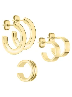 Liebeskind Berlin Damen Schmuck-Set - Ear Candy in gold
