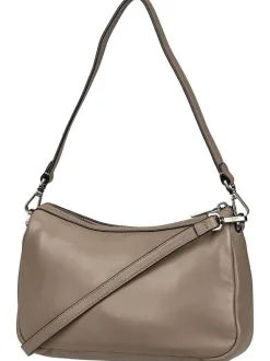 Liebeskind Berlin Damen Schultertasche - Maia S Sheep Natural in hellgrau