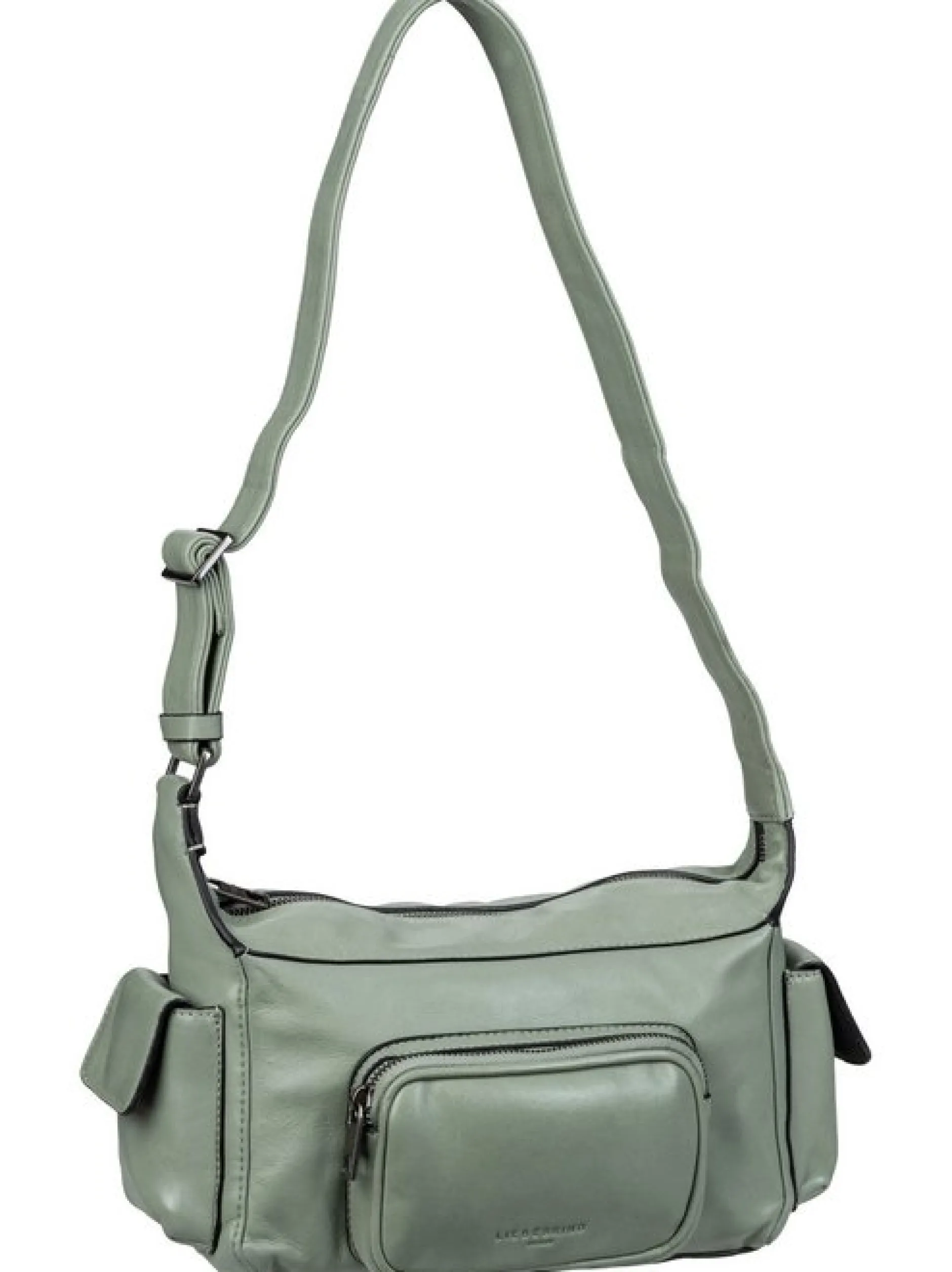 Liebeskind Berlin Damen Schultertasche - Lila S in grün