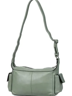 Liebeskind Berlin Damen Schultertasche - Lila S in grün