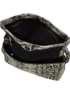 Liebeskind Berlin Damen Schultertasche - Fiona Hobo S Snake in beige