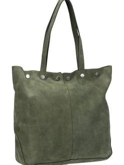 Liebeskind Berlin Damen Shopper - Rive Hydro L in oliv