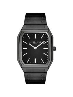 Liebeskind Berlin Damen Uhr & Armband Set - Black Urban in schwarz