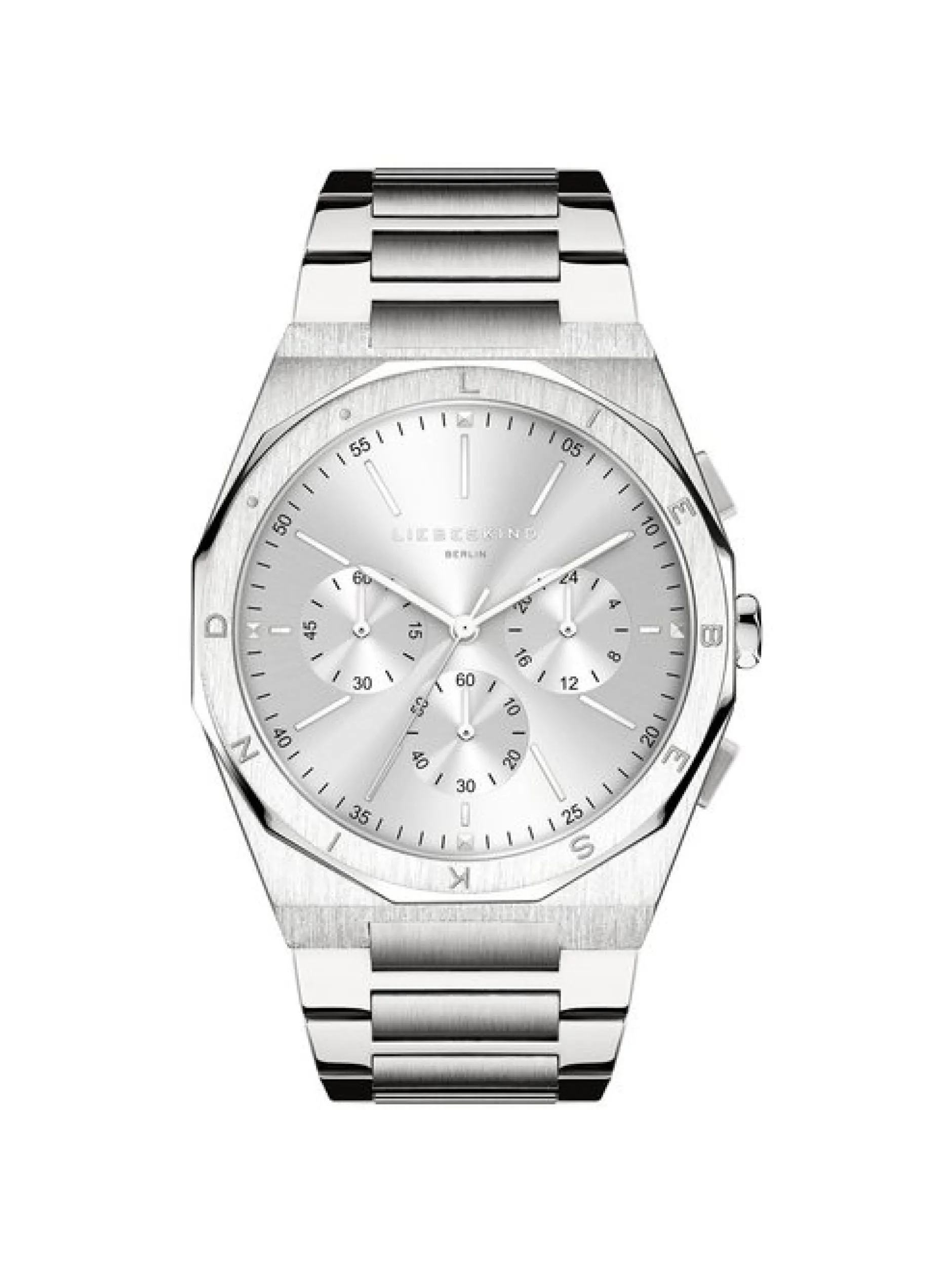 Liebeskind Berlin Unisex Armbanduhr - The Classic Chronograph in silber