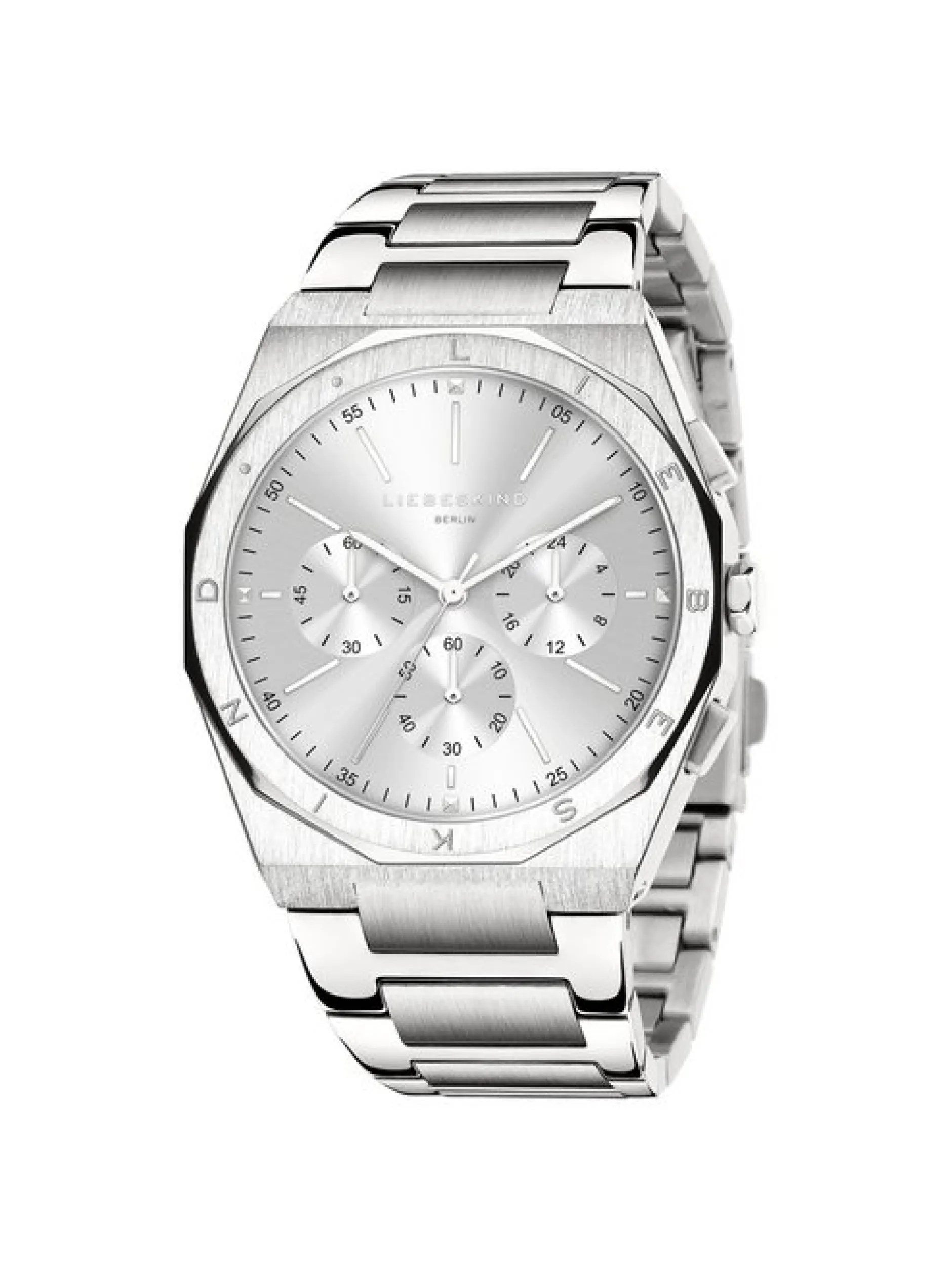 Liebeskind Berlin Unisex Armbanduhr - The Classic Chronograph in silber