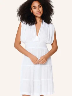 LingaDore Damen Badekleid in weiß