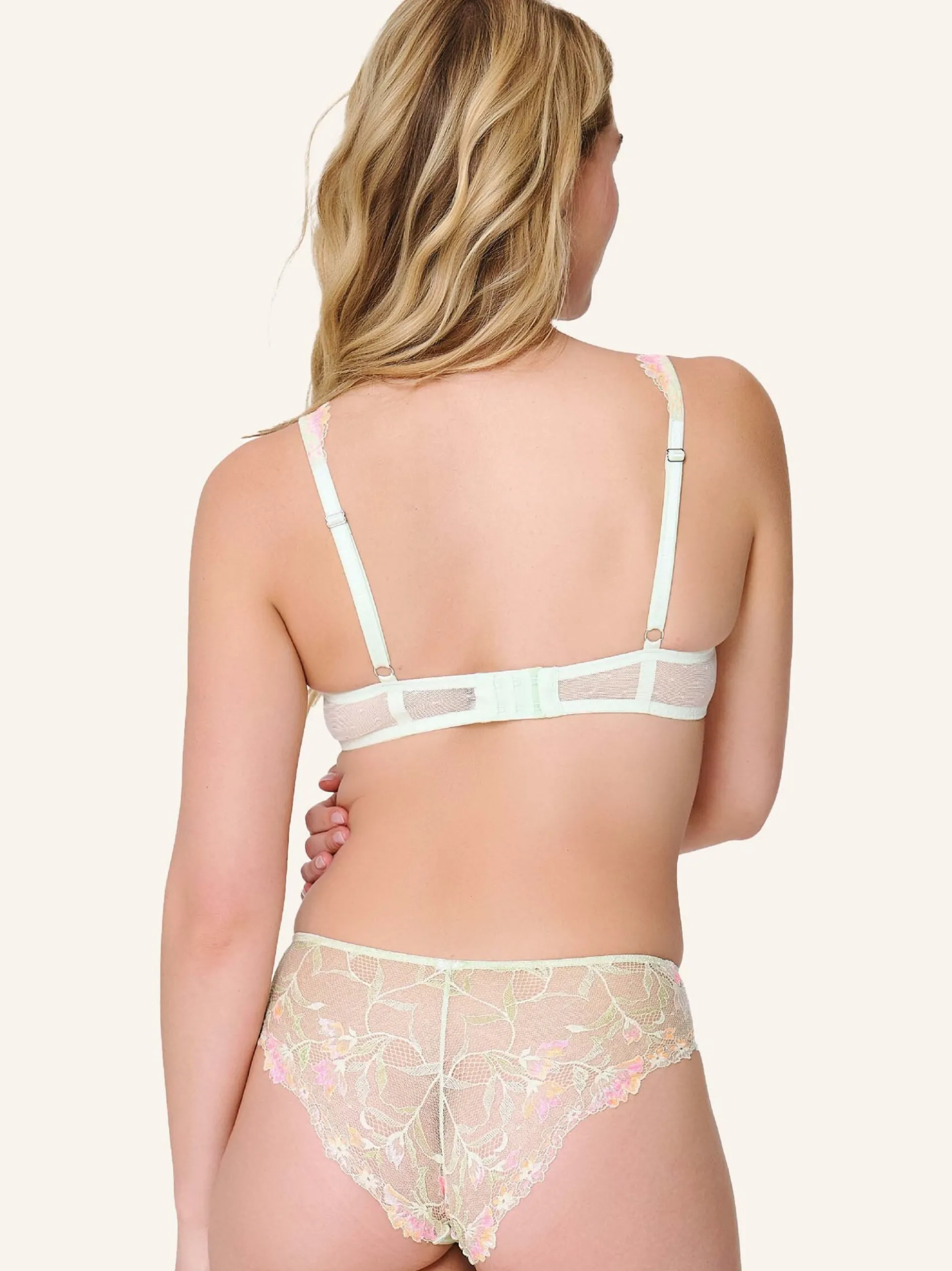 LingaDore Damen BH T-shirt in grün