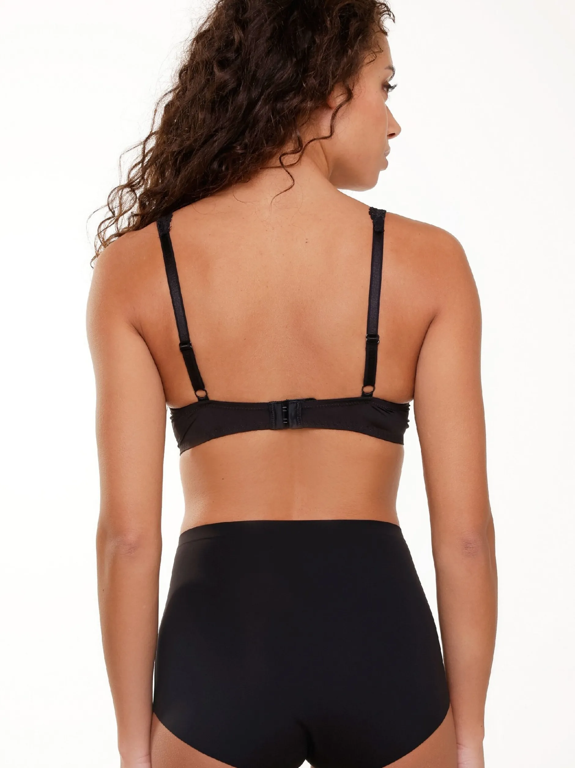 LingaDore Damen 2er-Pack Taillenslips DAILY in schwarz