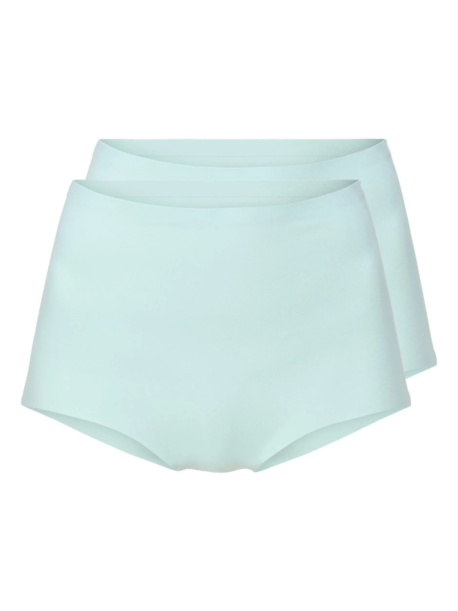 LingaDore Damen 2er-Pack Taillenslips DAILY in hellblau