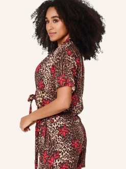 LingaDore Damen Set Shortama in mehrfarbig