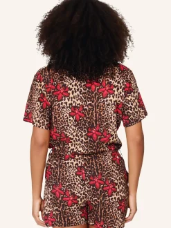 LingaDore Damen Set Shortama in mehrfarbig