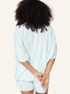 LingaDore Damen Strand Set in mint weiß
