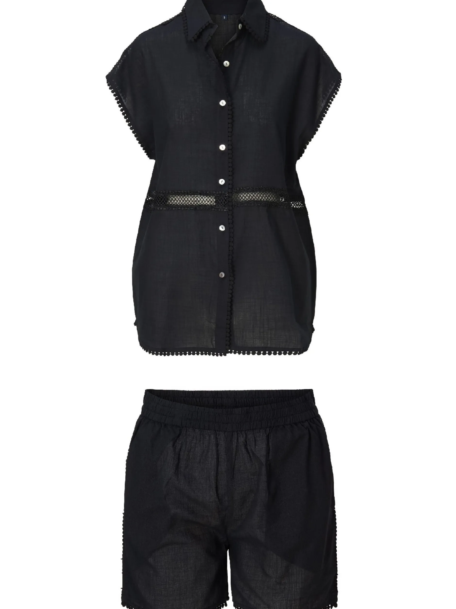 LingaDore Damen Strand Set in schwarz