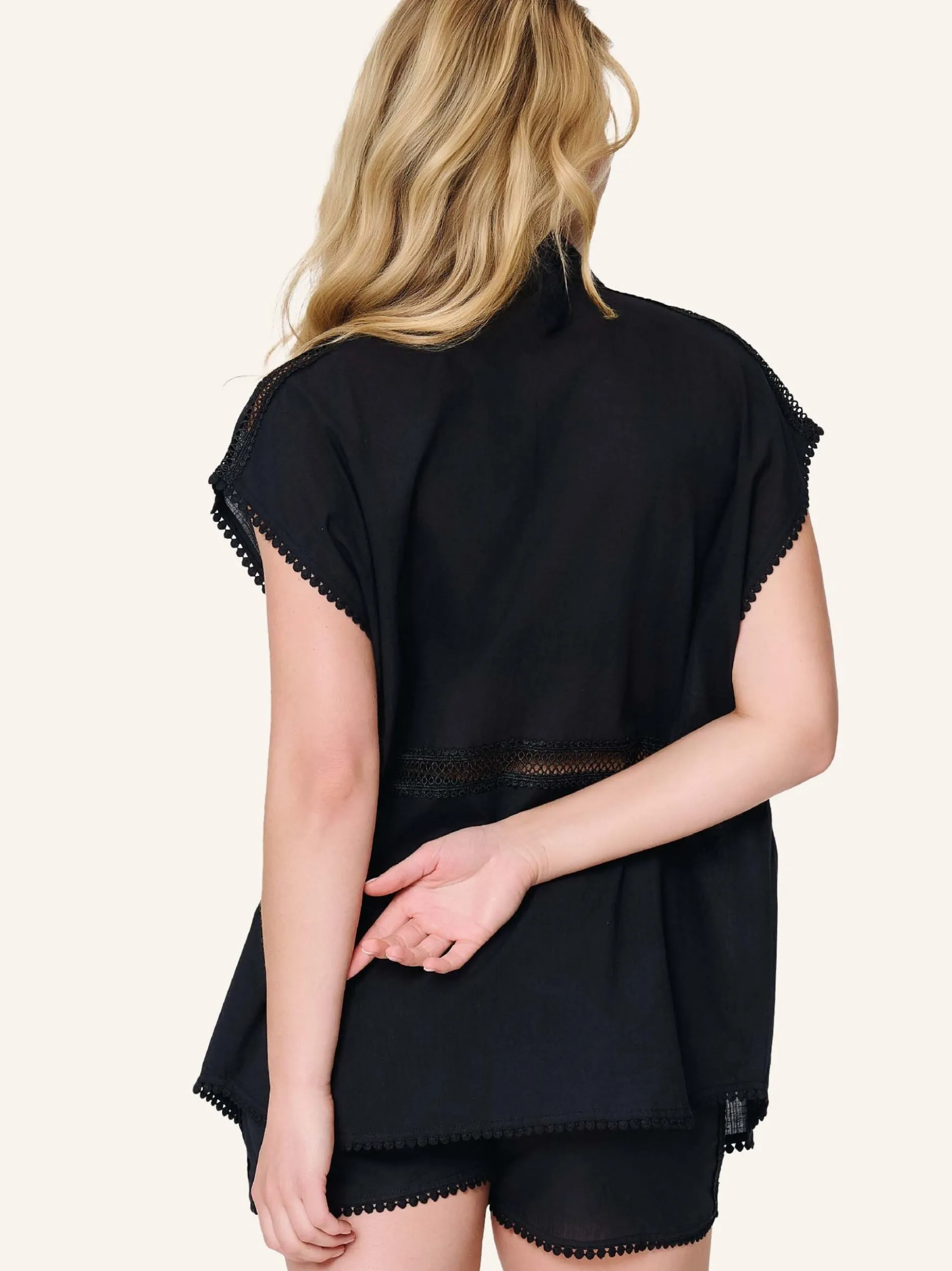 LingaDore Damen Strand Set in schwarz