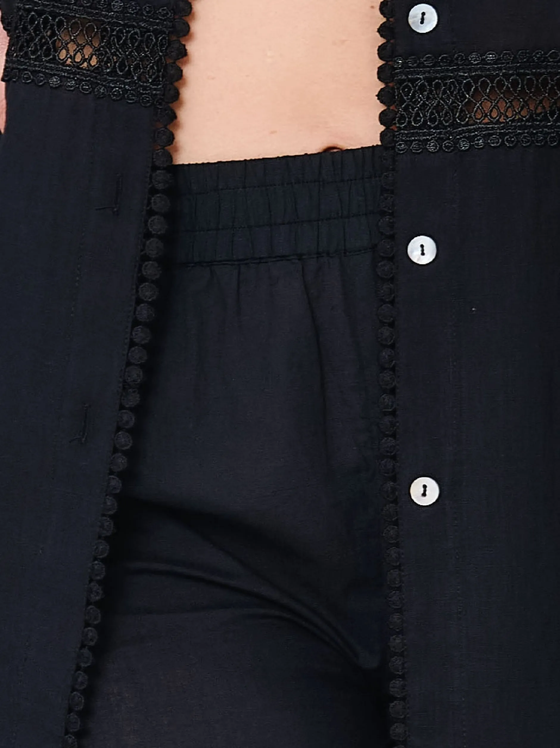 LingaDore Damen Strand Set in schwarz