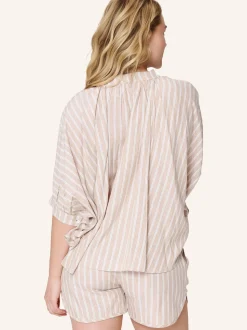 LingaDore Damen Strand Set in beige weiß