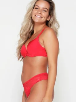 LingaDore Damen String in rot