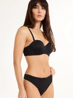 LingaDore Damen Trägerlos BH in schwarz